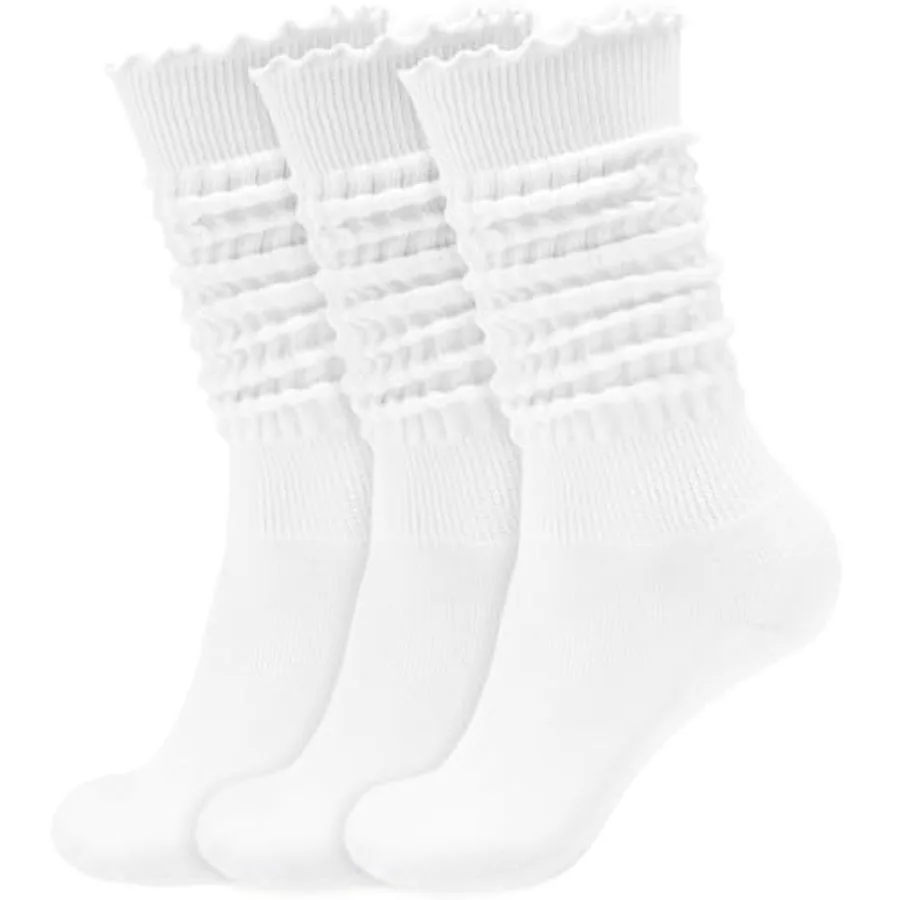 Women's Ruffle Slouchy Socks 3 - Boot Sock Slouchy review and price