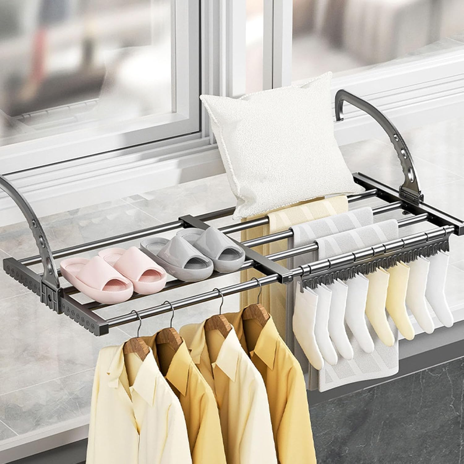 Heavy-Duty Foldable Radiator C - Sock Organizer Tray review and price