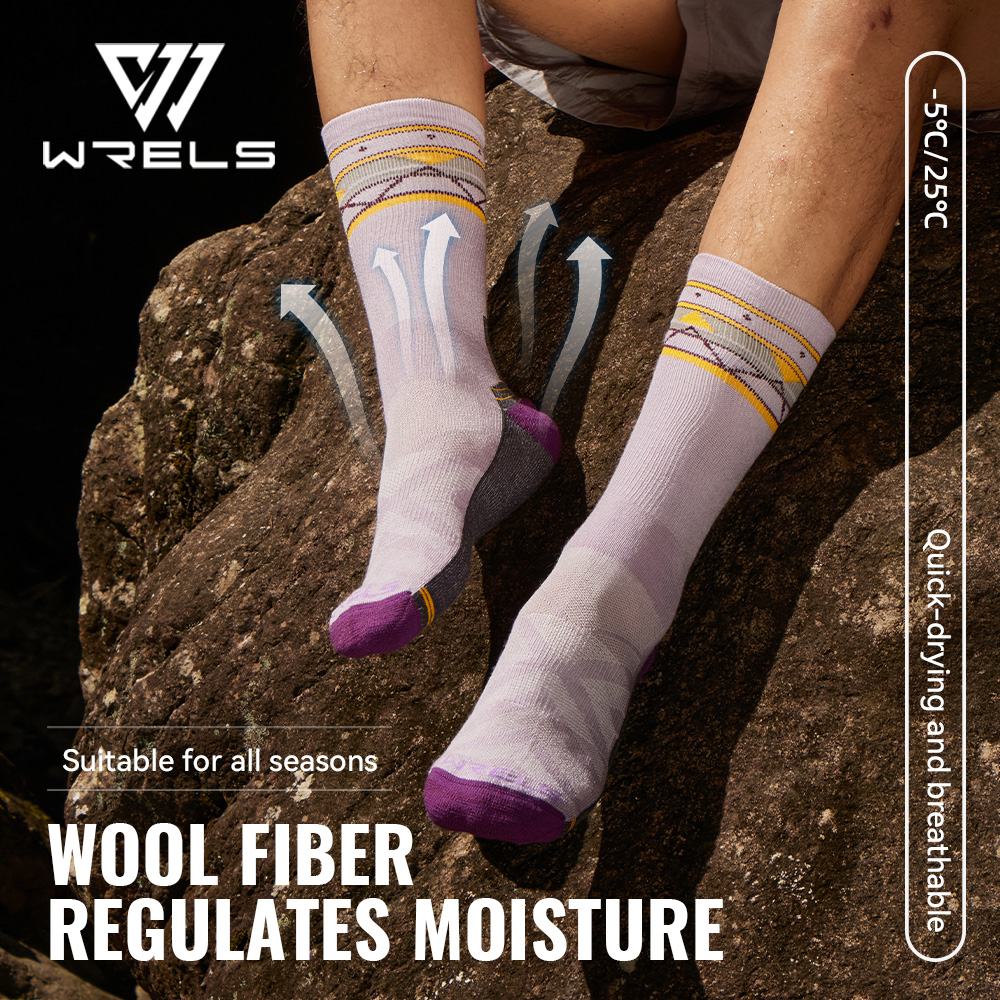 WRELS 1/2/3 Pairs Merino Wool  - Wool Hiking Sock review and price