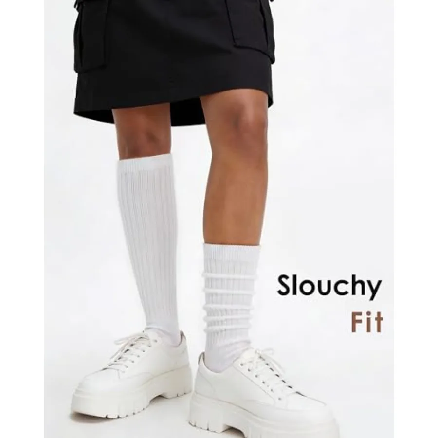 3Pairs Slouchy Socks for Women - Boot Sock Slouchy review and price