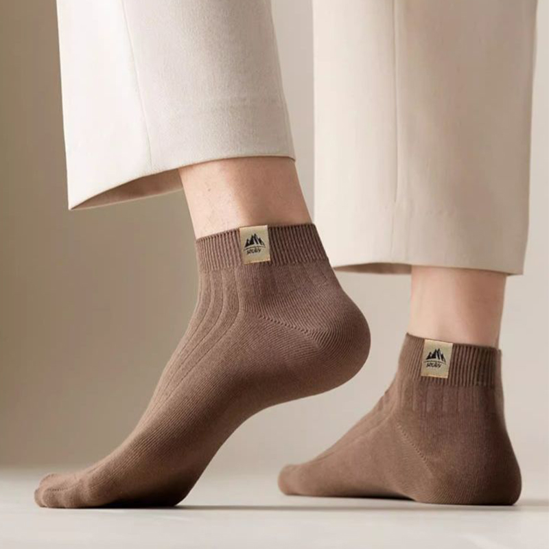 5Pairs Men's Simple Crew Socks - Ankle Sock Low Cut review and price