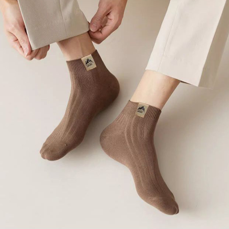 5Pairs Men's Simple Crew Socks - Ankle Sock Low Cut review and price