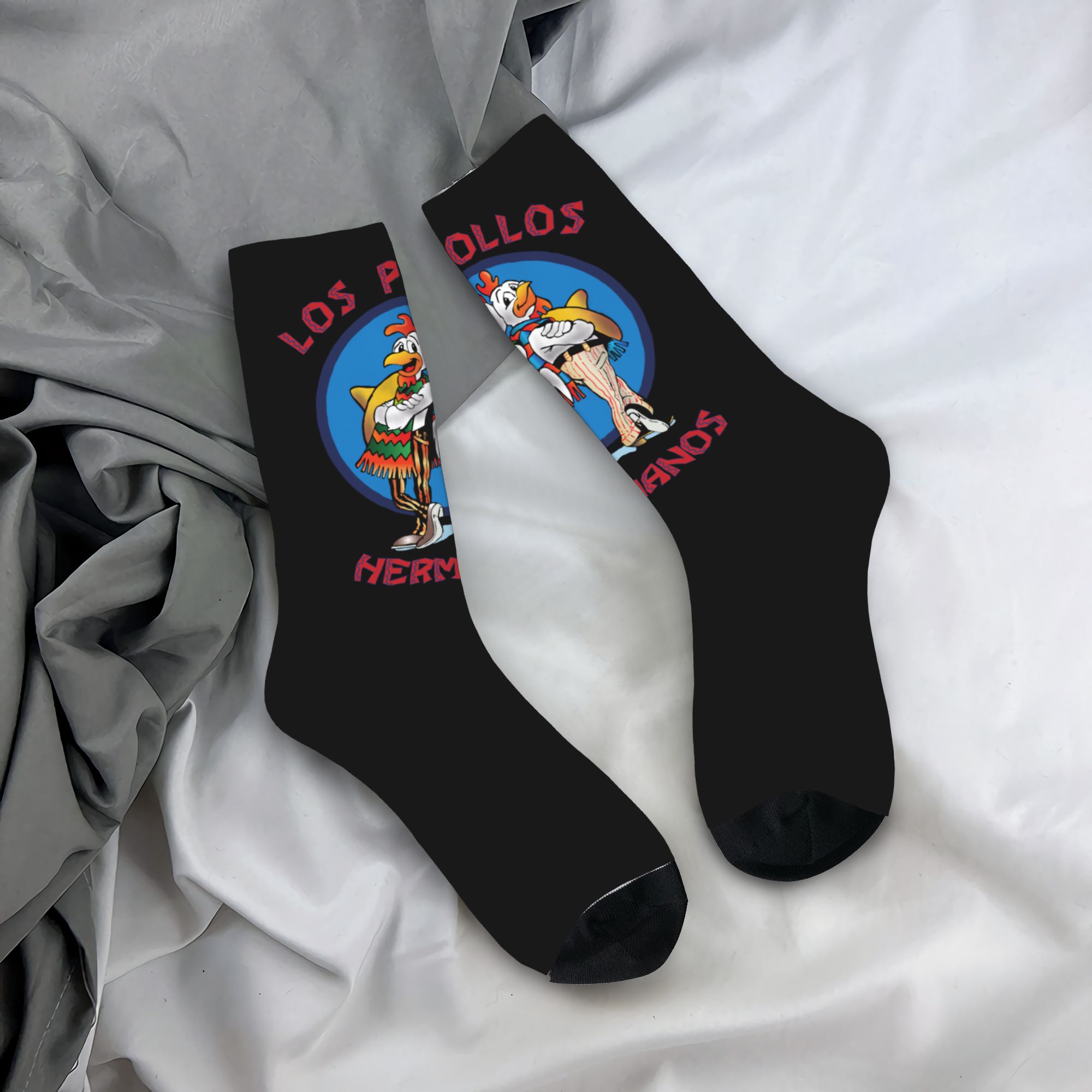 Custom Funny Los Pollos Herman - Dress Sock Men review and price
