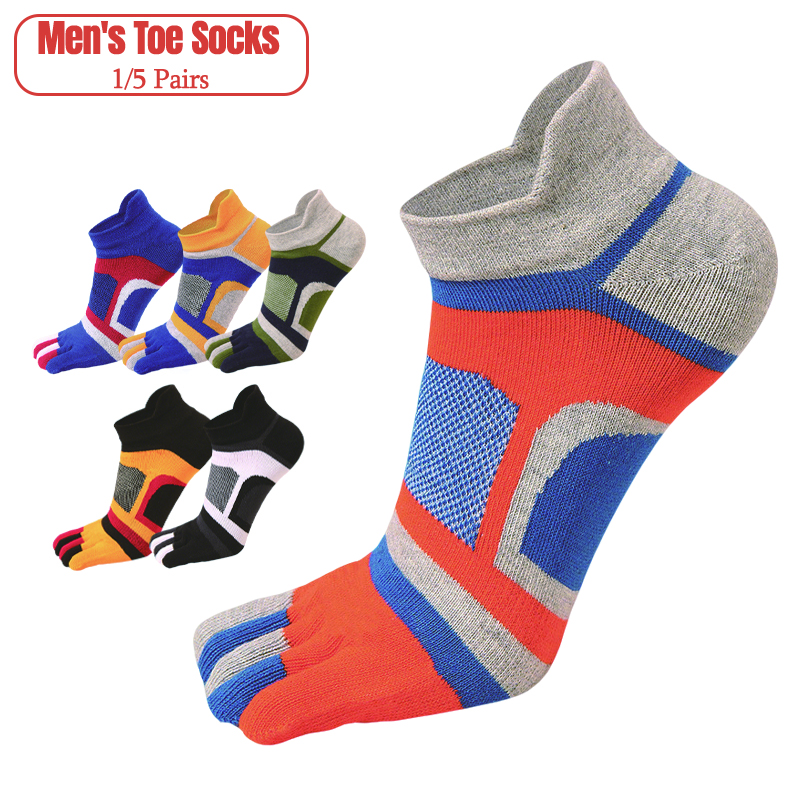 1/5 Pairs  Men’s Five-Toe Athl - Ankle Sock Low Cut review and price